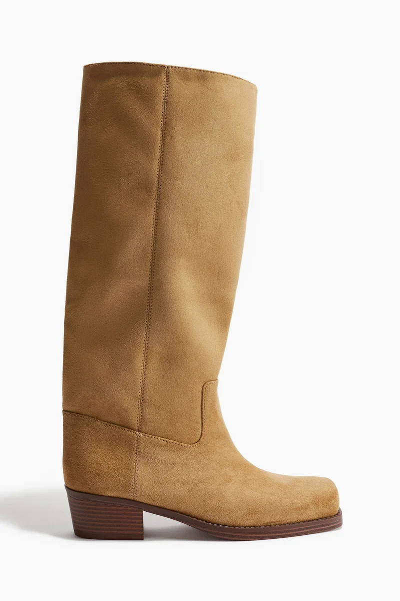 H&M Knee-high biker boots