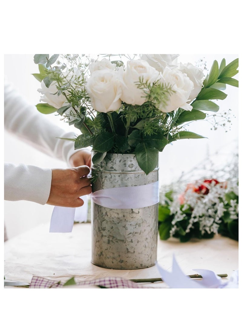 Sadaf شريط ساتان بعرض 1 بوصة للحرف اليدوية والتغليف والتزيين باللون الأبيض - Image 5