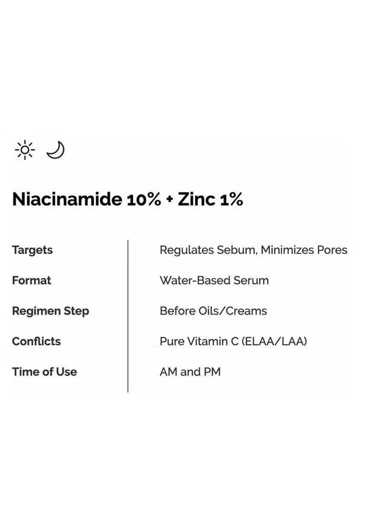 ذا اورديناري نياسيناميد 10% وزنك 1% شفاف 30 مل - Image 2