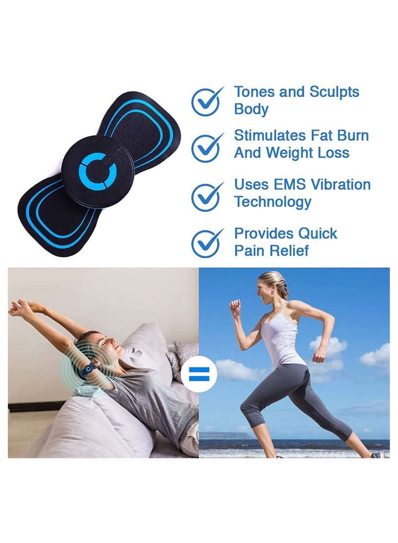 Generic Neck and Back Massager Portable Mini Cervical Massager Pads Relieve Pressur for Neck Shoulder Back Waist Arms Legs - Image 2