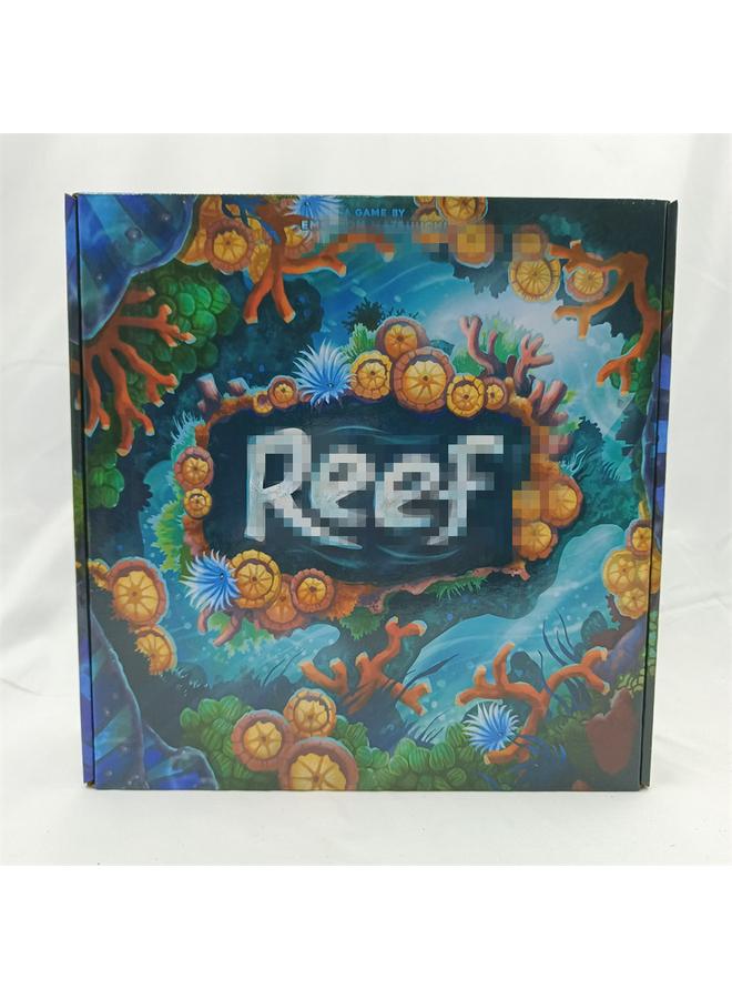 Bluejw Cross-border Special For REEF Coral Story Color Brick Master English Edition Board Game Toy Party Game Board Game Card  - Image 2
