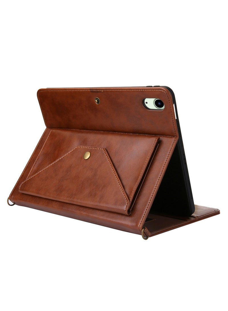 general iPad Mini 6 Case with Strap iPad Mini 6th Generation 2021 8.3 inch with Pencil Holder Small Pouch Pocket Shoulder Strap,Suitable for Carrying Outdoor - Image 4