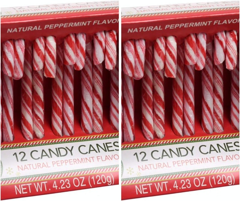 Peppermint Candy Original Peppermint Candy Canes - 24 Count - Image 1