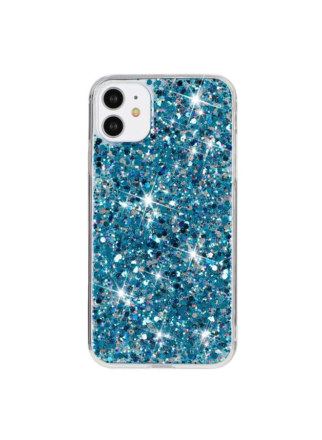 Zaboon Case For iPhone 11 Pro Transparent Frame Glitter Powder TPU Phone Case - Image 1