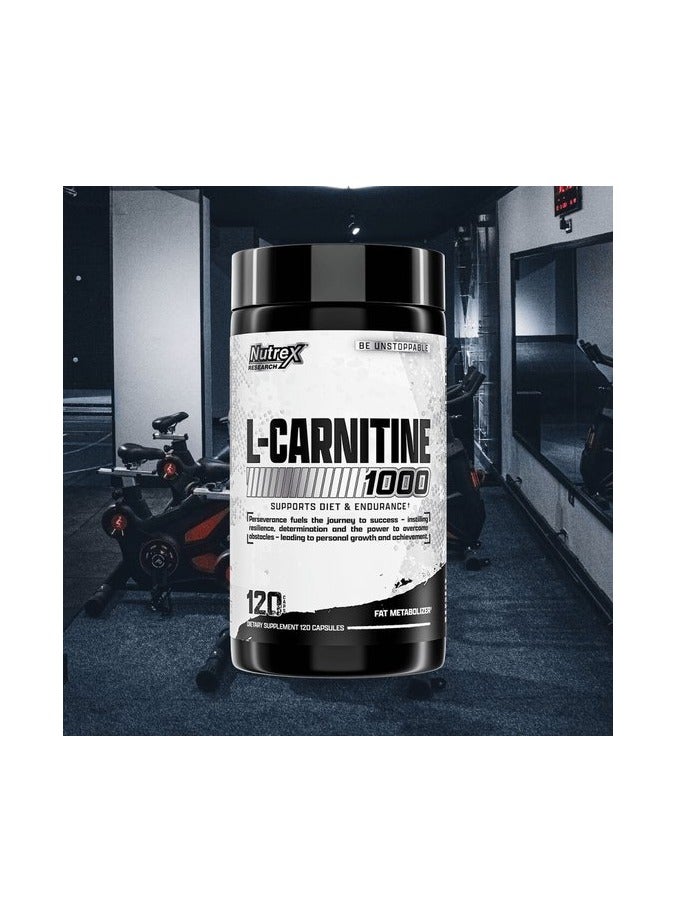 نورتكس ريسيرش نوتريكس كارنيتين، 120 كبسولة سائلة - Image 4
