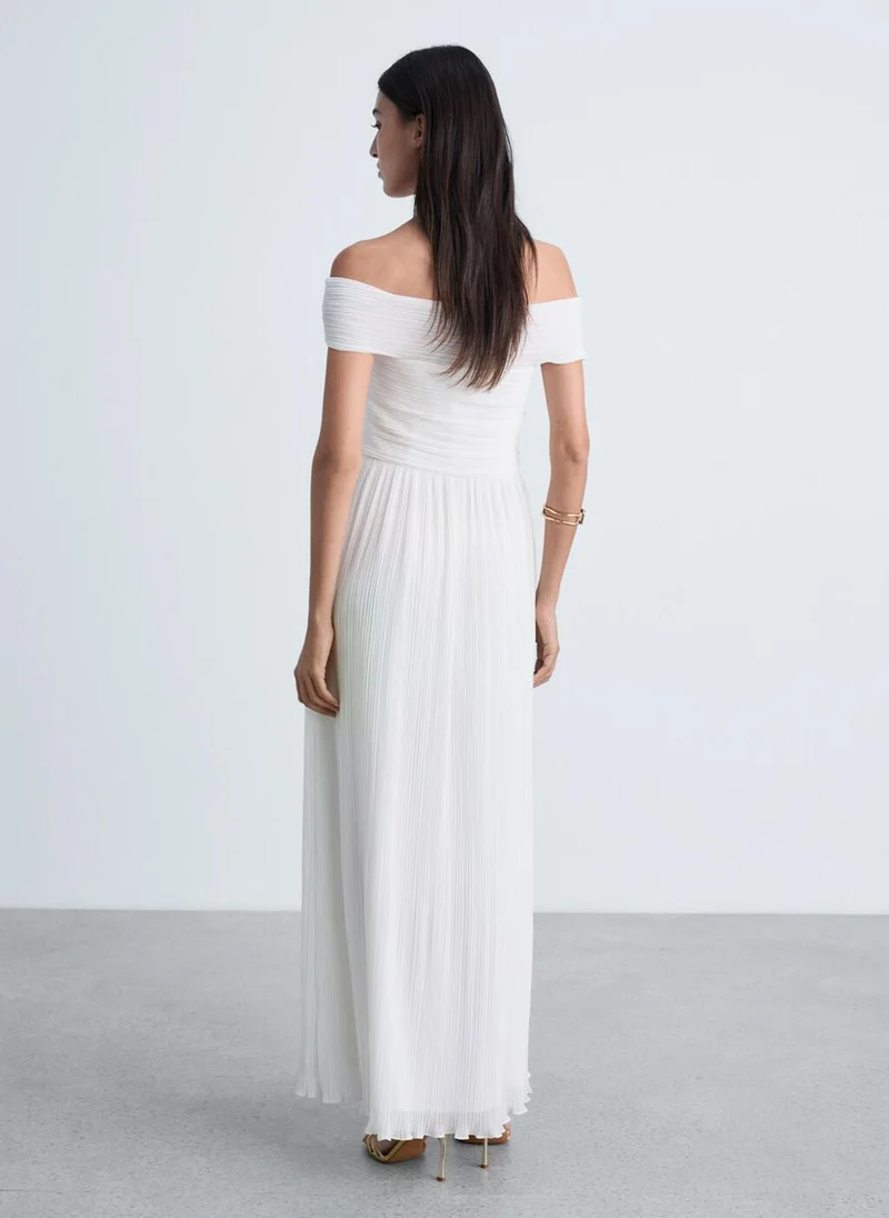 MANGO Casual Cisne Maxi Dress