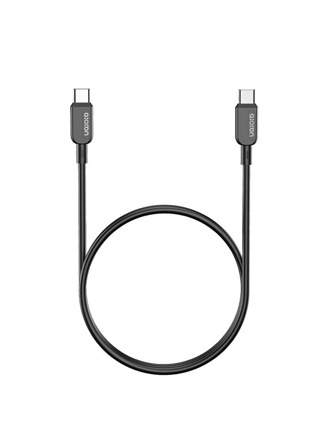 AXXAN - USB-C To USB-C Cable Up To 60W Black - Image 1