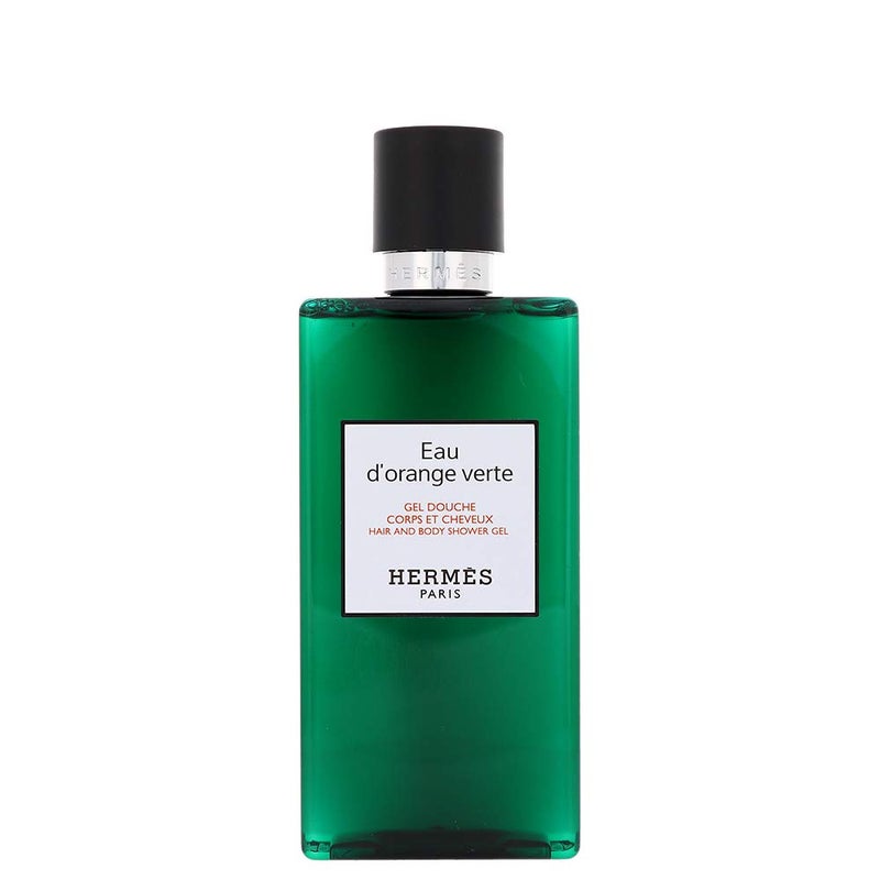 Hermes Eau d'Orange Verte for Unisex Hair and Body Shower Gel, 6.7 Ounce/200ml