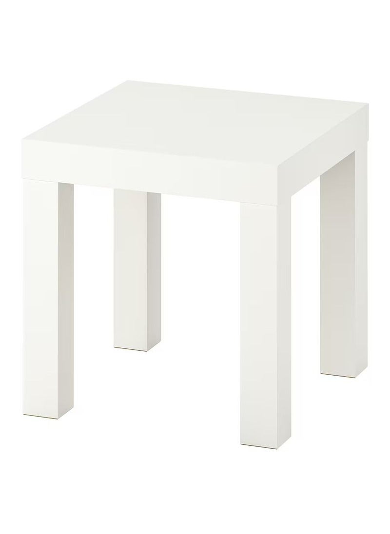 Side table white 35x35 cm