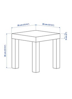WK Side table white 35x35 cm  - Image 4