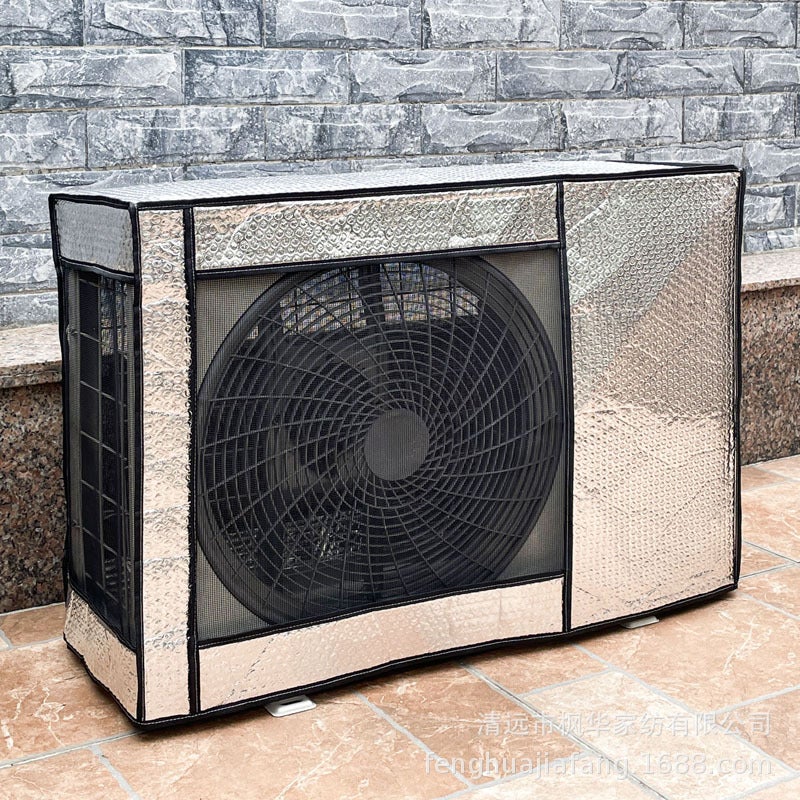 Export Air Conditioning Outer Hood Waterproof Sunscreen Heat Insulation Aluminum Foil Boot Does Not Take Air Conditioning Room Coat - Image 4