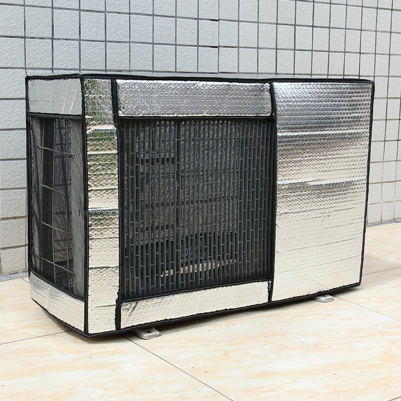 Export Air Conditioning Outer Hood Waterproof Sunscreen Heat Insulation Aluminum Foil Boot Does Not Take Air Conditioning Room Coat - Image 1