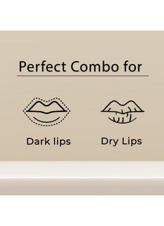 The Man Company Lightening & Nourishing Lip Balm Comboheals Drychappeddark And Smoky Lipsmoisturizesnourishes & Soften Lips With The Power Of Vitamin Ecoconut & Olive Oilpack Of 1White  - Image 2