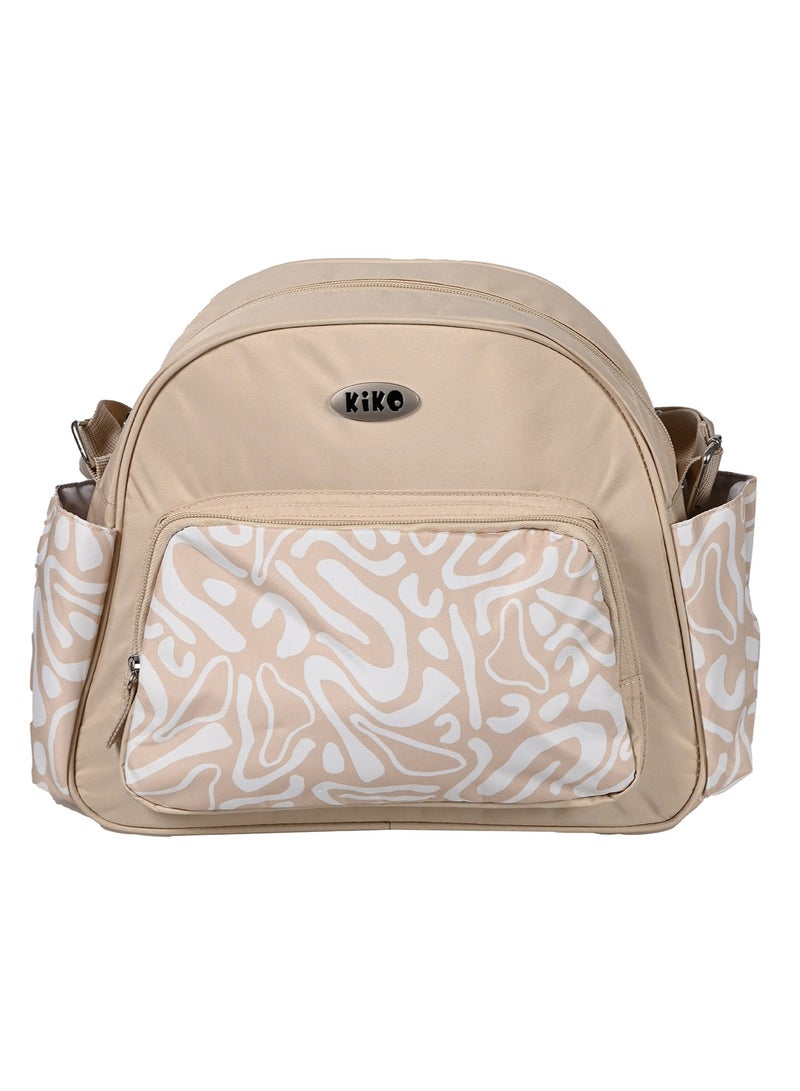 Kiko Luxury Mamy Diaper Bag-Beige  - Image 1