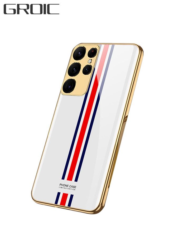 GROIC Samsung Galaxy S22 Ultra Case 6.8", Passing 21ft Drop Test,Shockproof Electroplated Protective Phone Case - Image 1