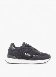 Lee Cooper Women's Mesh Sneakers with Lace-Up Closure  - Image 3