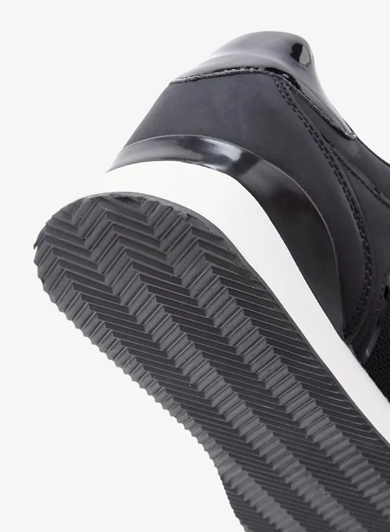 Lee Cooper Women's Mesh Sneakers with Lace-Up Closure