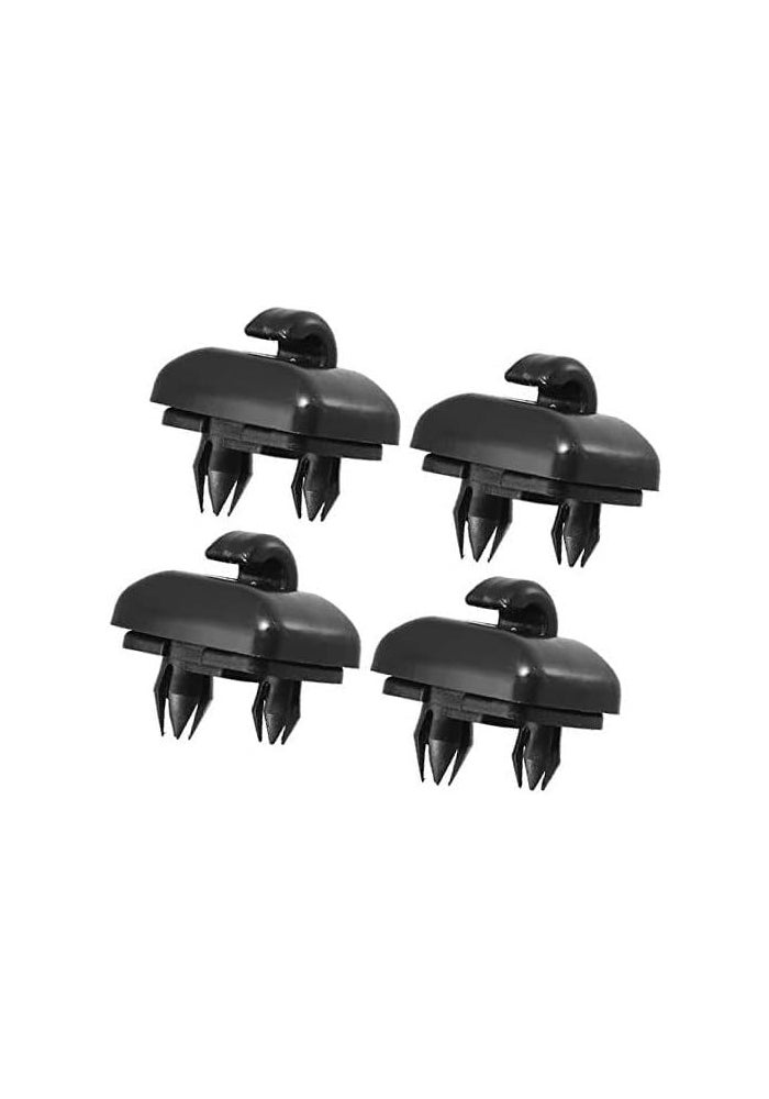 Vuzmode Car ABS Sun Visor Hook Clips - 4 Pcs - Image 1