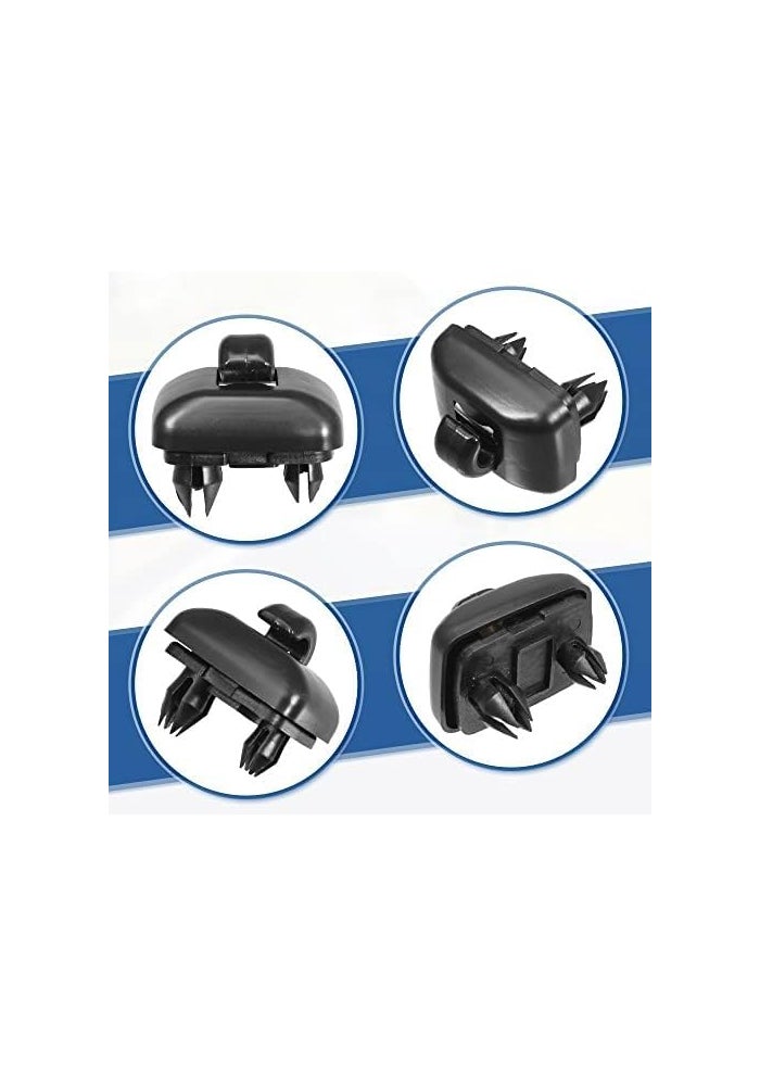 Vuzmode Car ABS Sun Visor Hook Clips - 4 Pcs - Image 5