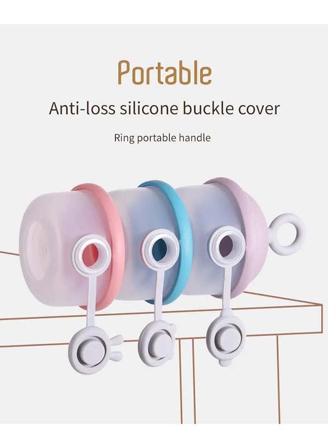 LuQu Pink Side-Opening Milk Powder Container Storage Box - Image 3