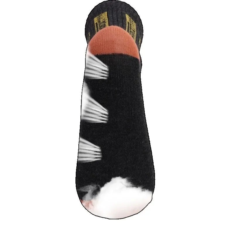 Bondit 5 pairs Sports Stockings Business Sox Sweat Absorption Anti-odor Breathable Bamboo Fiber Men Socks Durable Sweat Absorption Deodorant - Image 4