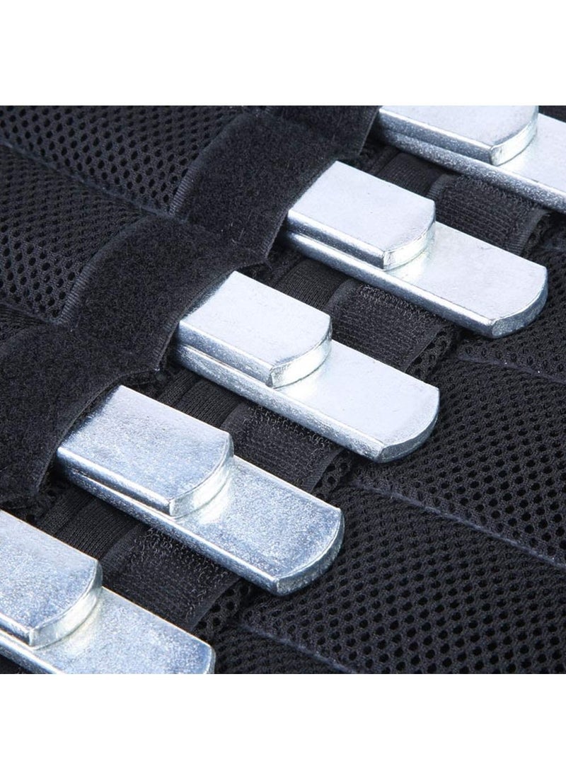 Generic Weighted Vest Steel Plates for Loading Leg Guards Weighted Vest Strength Training 6pcs  - Image 5