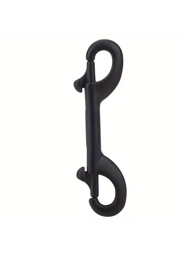 Black Double Ended Stainless Steel Clip Hooks Durable Snap Hook Bolt for DIY Display Crafts - Image 2