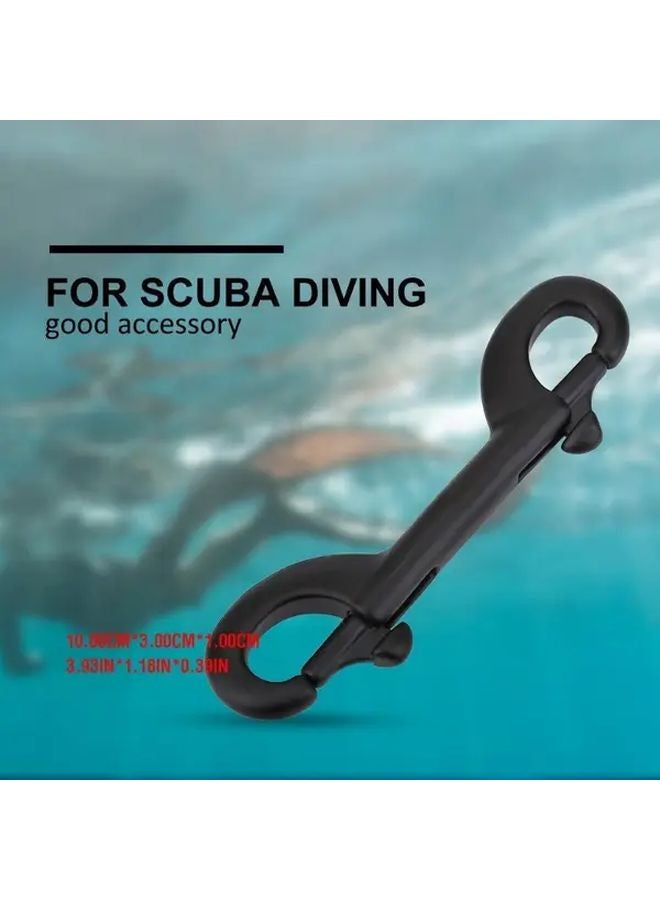 Black Double Ended Stainless Steel Clip Hooks Durable Snap Hook Bolt for DIY Display Crafts - Image 4