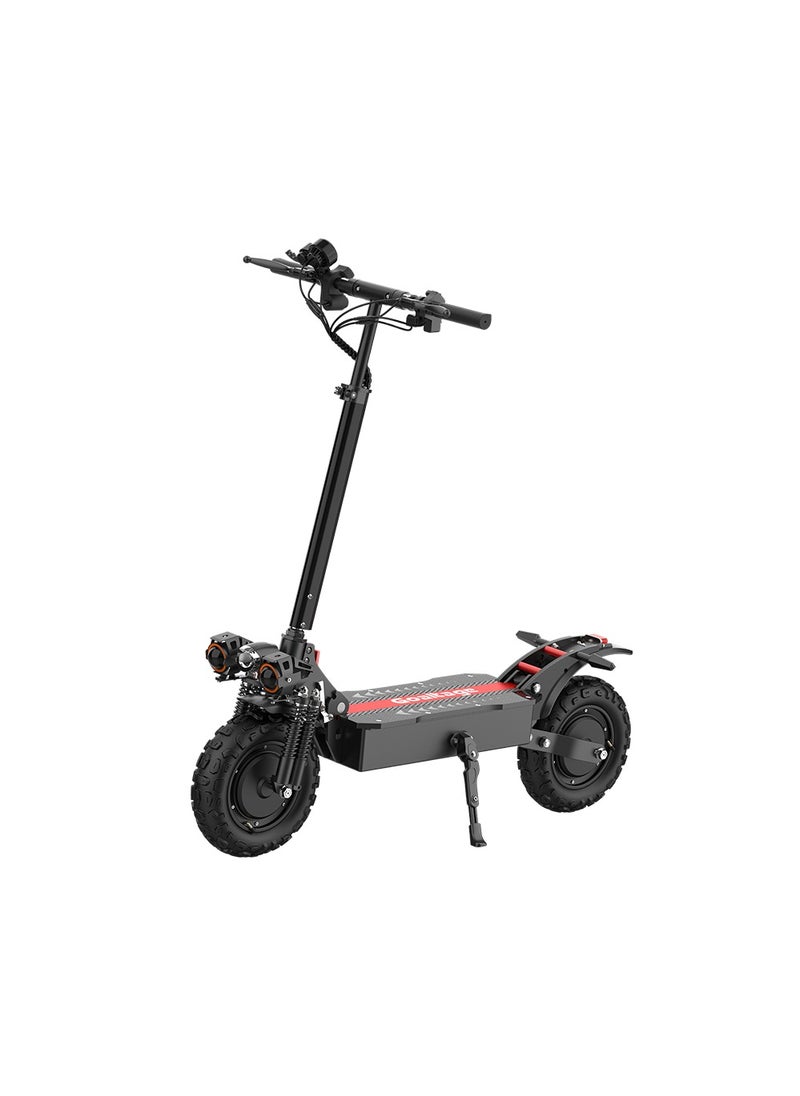 Goaltage - SCT02 MotionRide Electric Scooter with Front & Rear Shock Absorber, Brake, Lights, Digital Display, and Anti-theft Coded Lock Functionality - Image 1