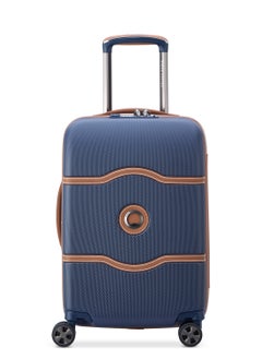 DELSEY Chatelet Air 2.0 Hardside Double wheel Cabin Luggage Trolley With USB Charging Port 55cm navy blue  - Image 1