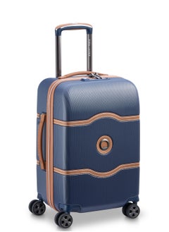 DELSEY Chatelet Air 2.0 Hardside Double wheel Cabin Luggage Trolley With USB Charging Port 55cm navy blue  - Image 2