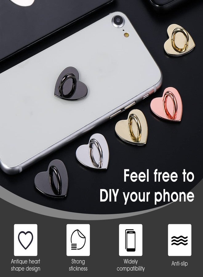 Grevosea 12-Piece Phone Charm Hooks - Metal Finger Grip Loops for DIY Phone Cases, Tablets & More - Image 5