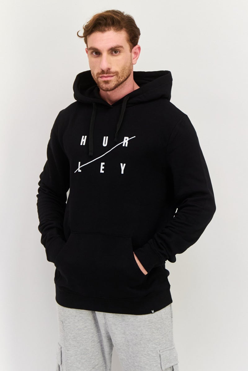 Hurley Men Sportswear Fit Outdoor Sweatshirts, Black  - Image 1