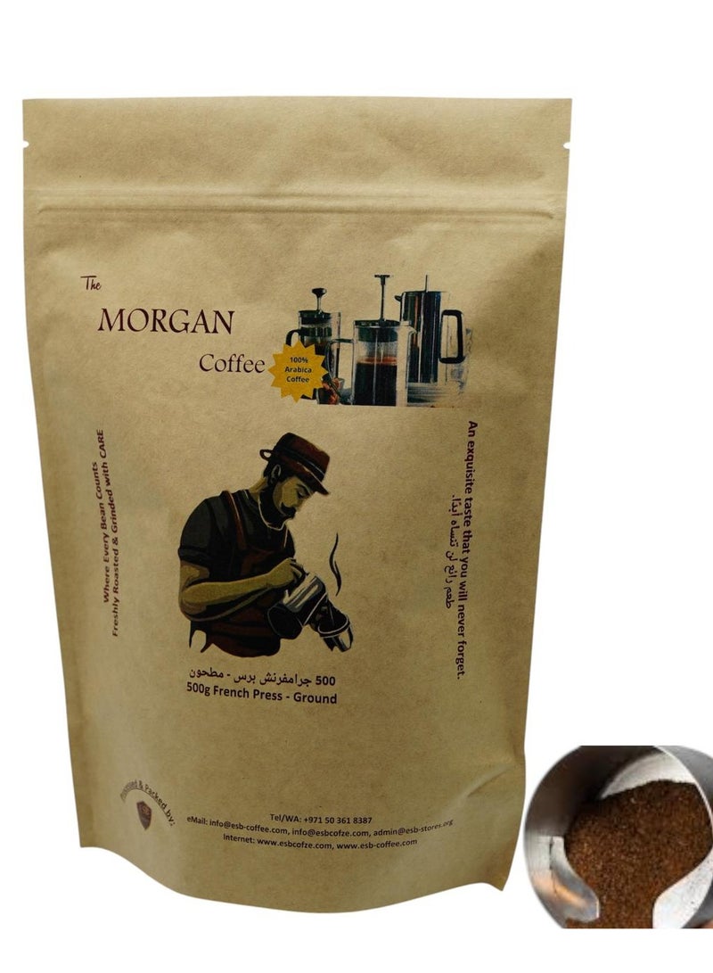 esb coffee 'The Morgan Coffee" French Press Coffee (Ground) - Image 2