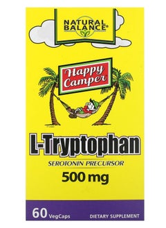 Natural Balance Happy Camper L-Tryptophan 500 mg 60 VegCaps 