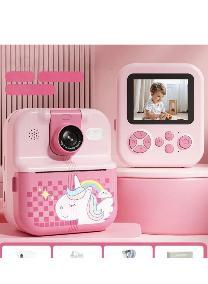 Generic Children's Camera Digital Camera Quick Print Photo Camera Black and White Photo Camera Travel Camera - Image 1