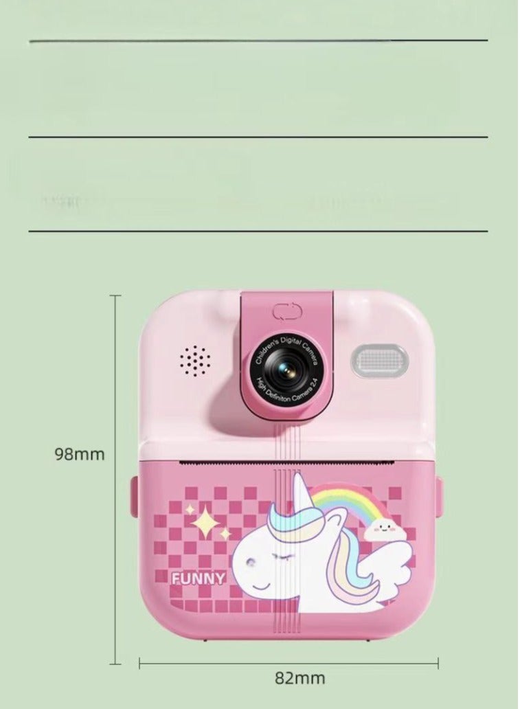 Generic Children's Camera Digital Camera Quick Print Photo Camera Black and White Photo Camera Travel Camera - Image 4