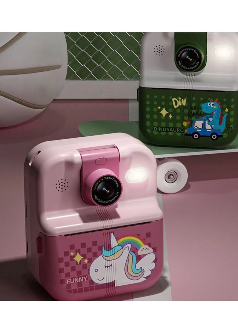 Generic Children's Camera Digital Camera Quick Print Photo Camera Black and White Photo Camera Travel Camera - Image 2