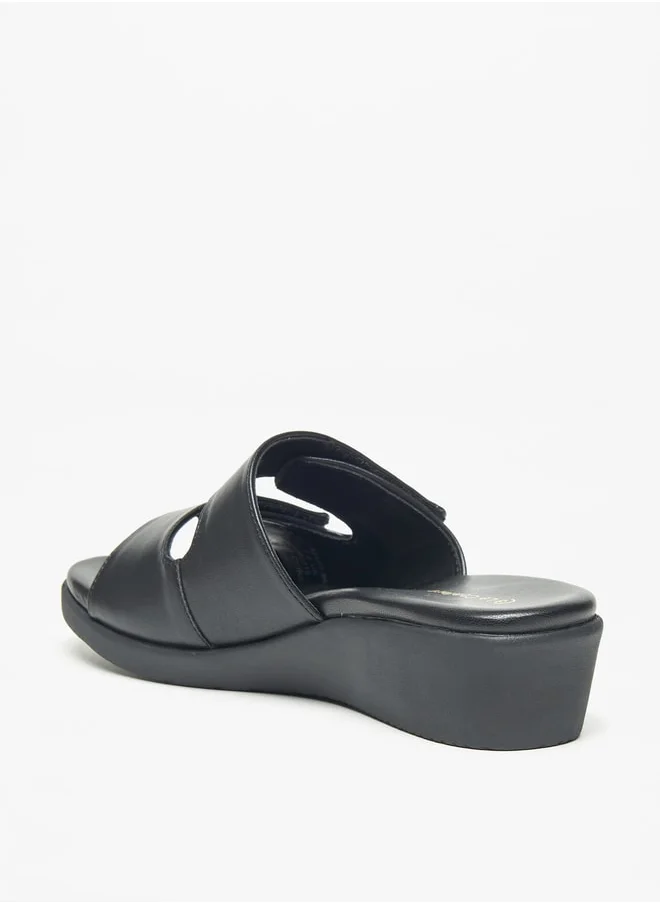 لو كونفورت Women's Printed Slip-On Sandals