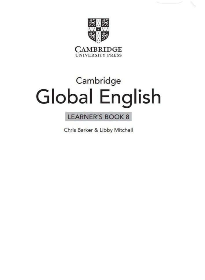 Cambridge Global English - Learner's Book 8  - Image 2