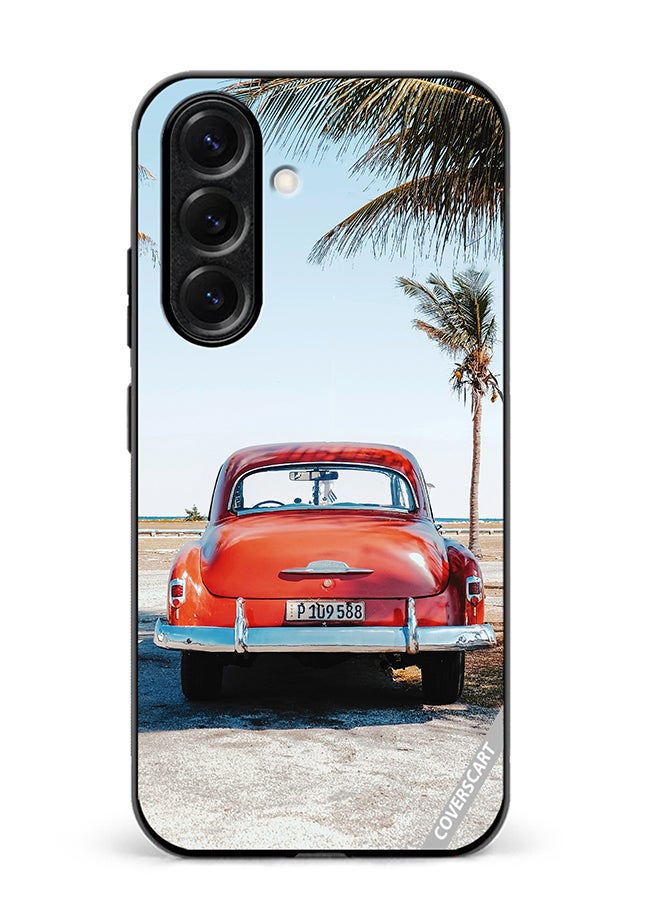 VR CREATIVE Protective Case Cover For Samsung Galaxy S25 Plus Vintage Summerside Design Multicolour