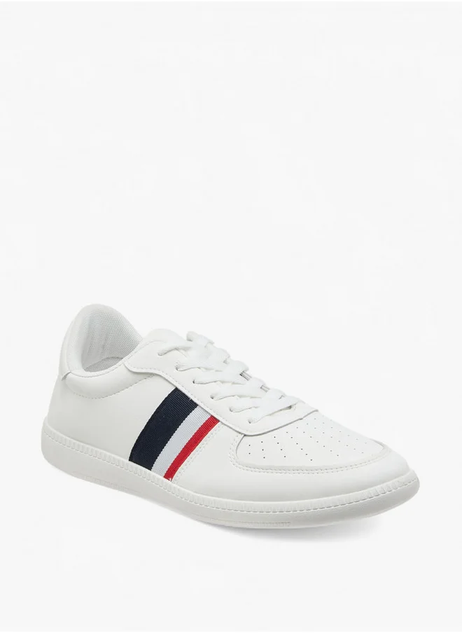 LBL by Shoexpress Panelled Lace-Up Sneakers