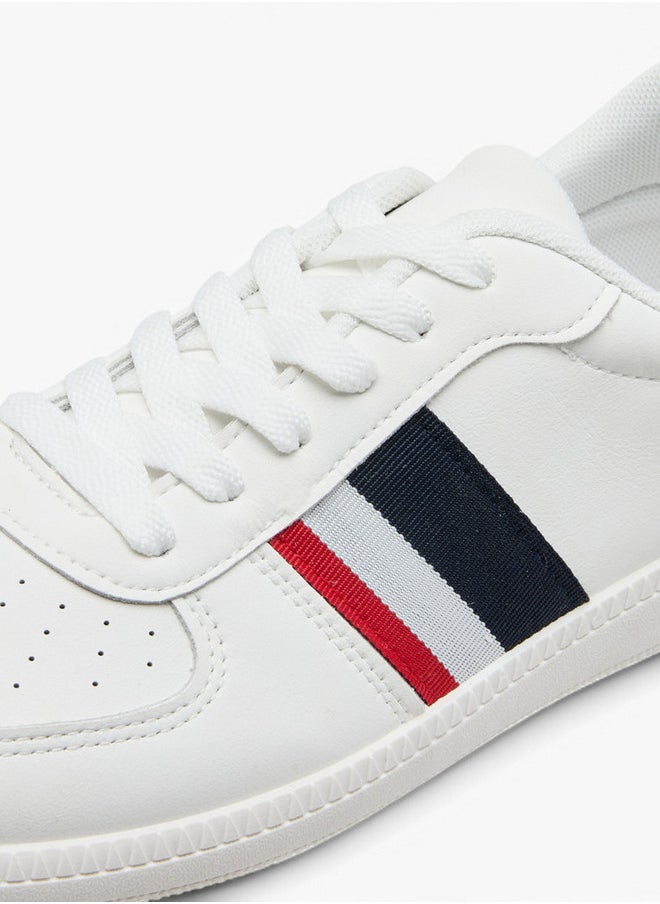 LBL by Shoexpress Panelled Lace-Up Sneakers  - Image 4