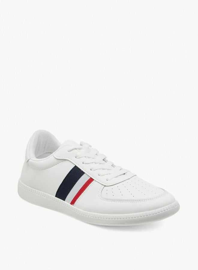 LBL by Shoexpress Panelled Lace-Up Sneakers - Image 1