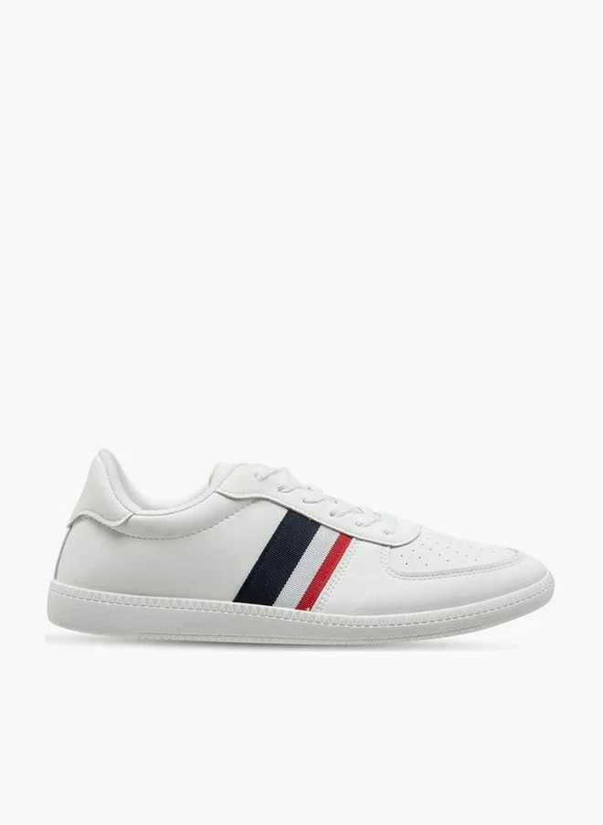LBL by Shoexpress Panelled Lace-Up Sneakers