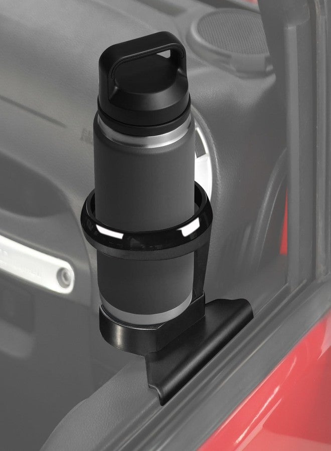 JeCar JK Cup Holder Left & Right Side Door Drink Cup Holder Fit for Jeep Wrangler JK JKU Sport Sahara Rubicon 2011-2018 (Not for 2018 JL) - Image 5
