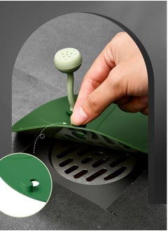 Generic 1pc  Lotus Leaf  Silicone Floor Drain Anti-Odor Mat, Gel Drain Plugs, Anti-Odor Deodorizing Cover, Kitchen Seal, Sewer Deodorization  Suitable for Kitchen, Bathroom and Laundry  - Image 2
