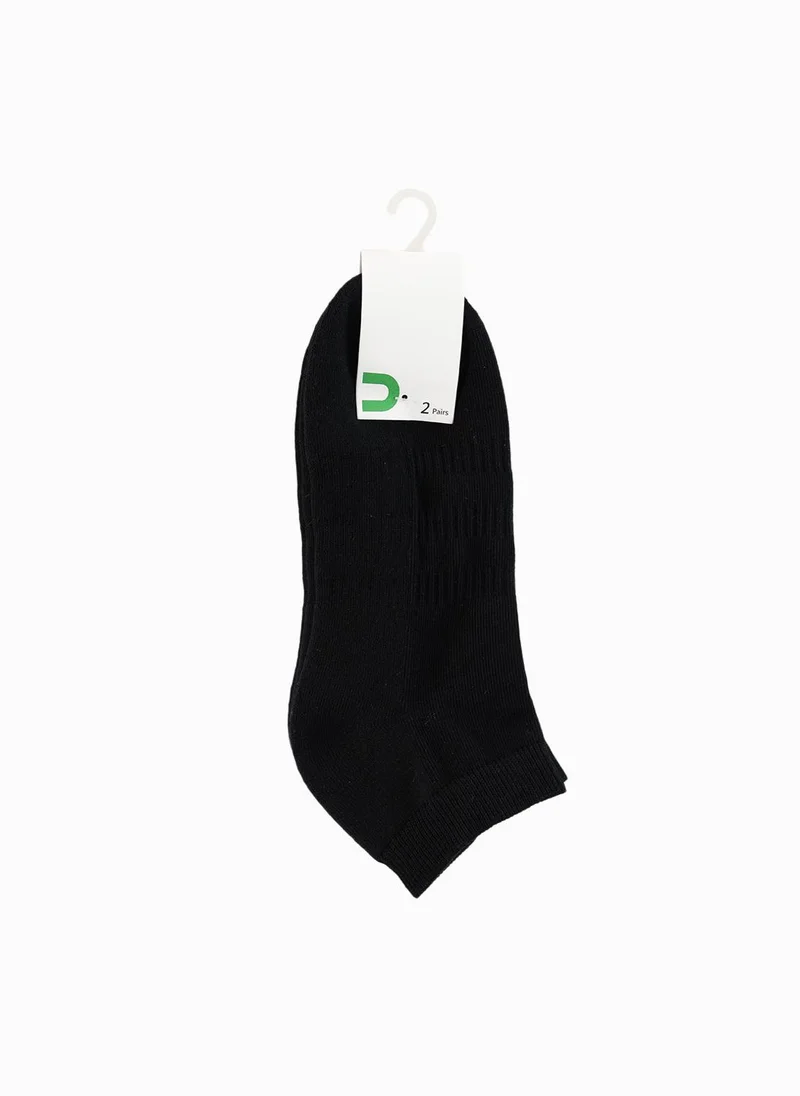 دوا زو لو جوارب رجالية قارب قطعتين