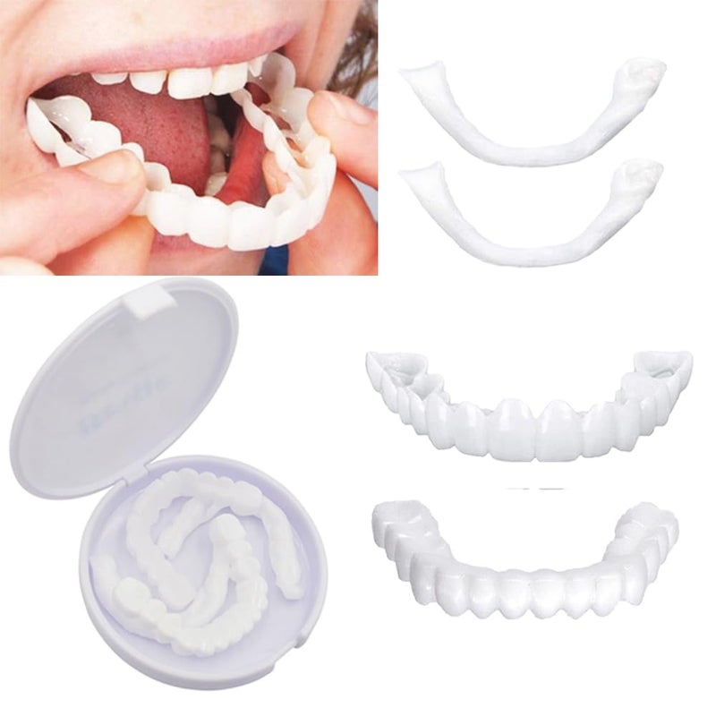 Brige Smile Teeth Denture Temporary False Teeth Improve Smile - Image 1