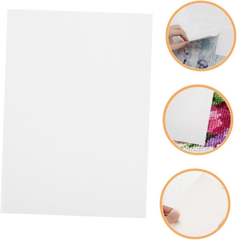 ARTIBETTER 2sets Art Supplies Diamond Drawing Anti-Stick Cover Large Release Paper Protective Film for 50sheets*2 - Image 4